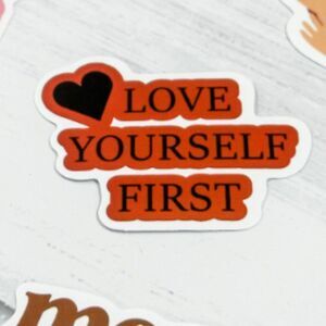 10/$15  - Love Yourself First Club Planner Sticker
